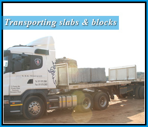 transporting marble and granite slabs