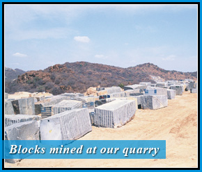 granite blocks